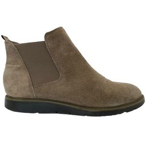 Franco Sarto Occata Taupe Suede Booties Sz 8.5 W‎